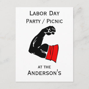 Labour Day Party Invites