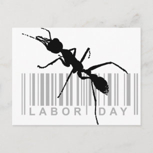 Labour day postcard