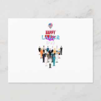 Labour Day Postcard