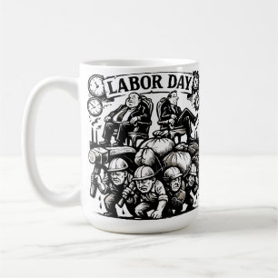 Labour Day Protest Art t-shirt Coffee Mug