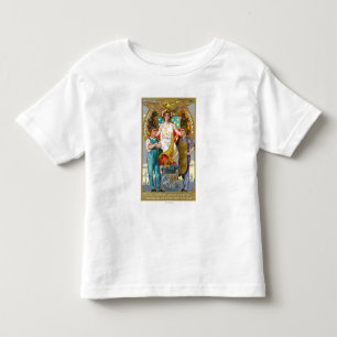 Labour Day Souvenir Laborers with Lady Justice Toddler T-shirt