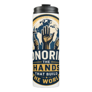 Labour Day Thermal Tumbler Gift