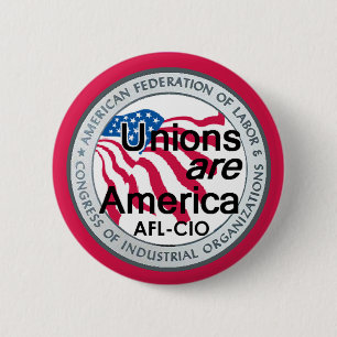 Labour Day Unions Button