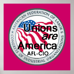 Labour Day Unions POSTER Print