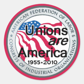 Labour Day Unions Sticker