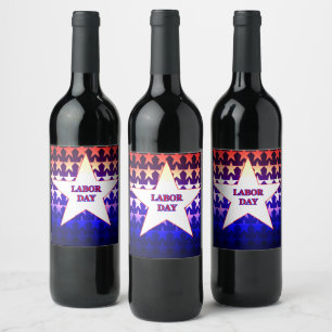 Labour Day Wine Label
