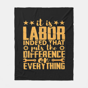 Labourer Worker’s Motivation -  Skilled Labour Isn Fleece Blanket