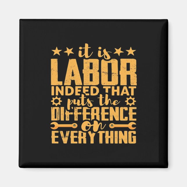 Labourer Worker’s Motivation -  Skilled Labour Isn Magnet (Front)