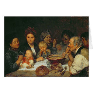 Labourers at a Table, Thueringen, 1875