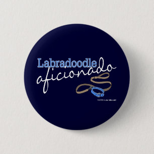 Labradoodle 2 Inch Round Button