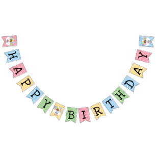 Labradoodle Anniversaire Fête Drapeaux