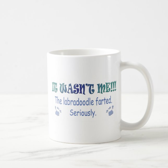 Labradoodle Coffee Mug (Right)