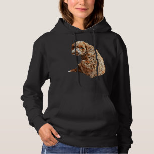 Labradoodle Cute Puppy Dog Eyes Hoodie