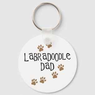 Labradoodle Dad Keychain