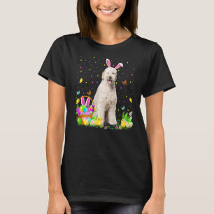 Labradoodle Dog Easter Egg Hunting Labradoodle Eas T-Shirt
