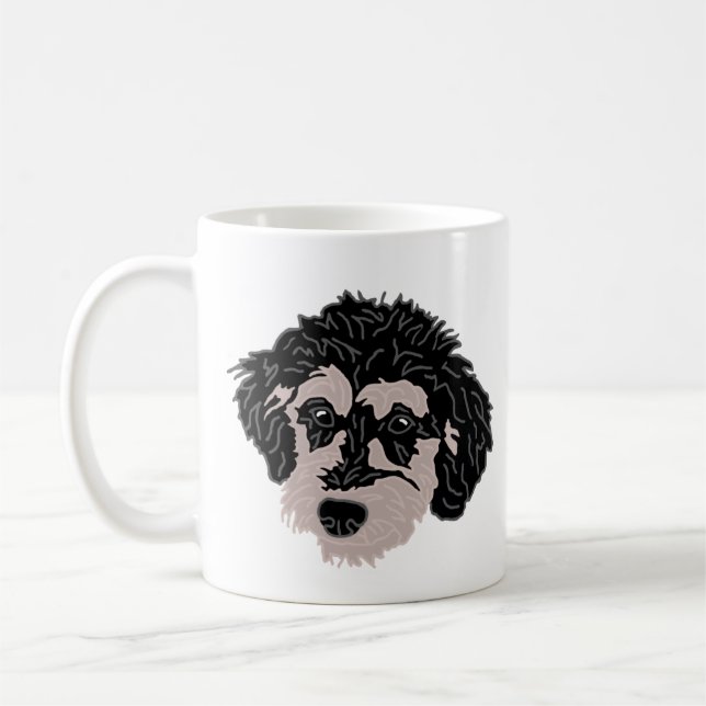 Labradoodle Dog Mom Mug (Left)