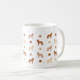 Labradoodle dog mug, a gift for dog`s lovers coffee mug