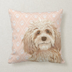 Labradoodle Dog Pillow / Labradoodle Love