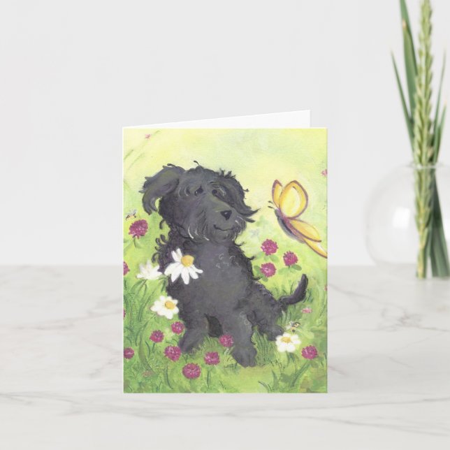 Labradoodle Doodle Chien / Carte de note (Devant)