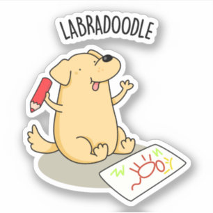 Labradoodle Funny Labrador Dog Pun
