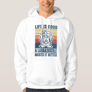 Labradoodle Gifts For Women Men Dog Dad Dog Mom La Hoodie