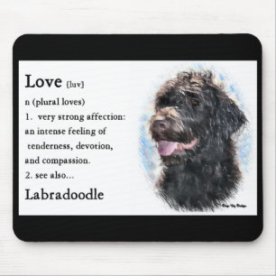 Labradoodle Gifts Mouse Pad