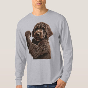 Labradoodle Goldendoodle bernedoodle workout funny T-Shirt