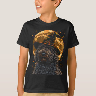 Labradoodle Halloween Dog Funny Cute Doodle Mom T-Shirt