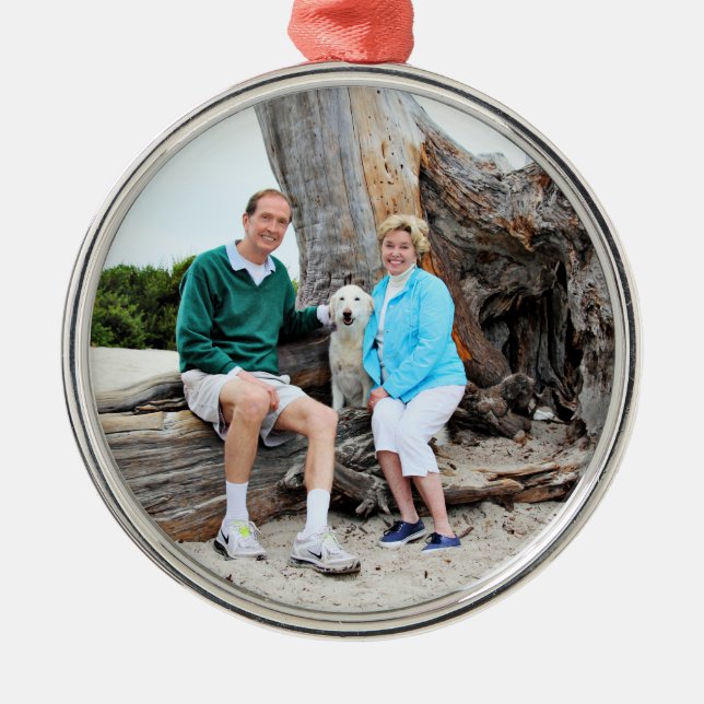 Labradoodle - Izzy Metal Ornament (Front)
