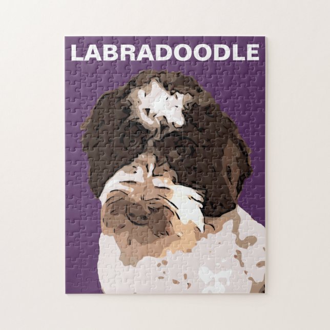 LABRADOODLE JIGSAW PUZZLE (Vertical)