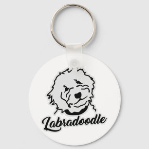 Labradoodle Keychain