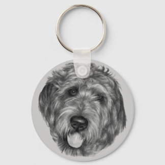 Labradoodle Keychain