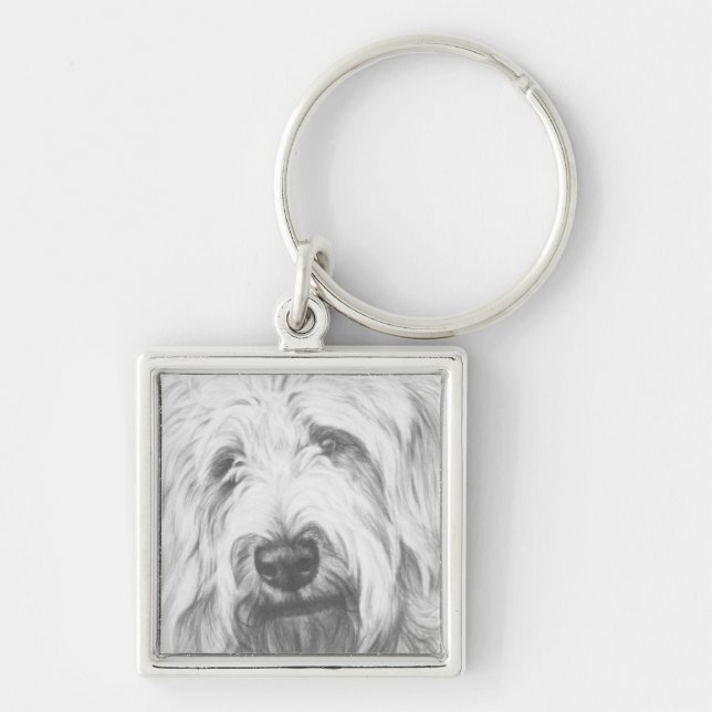 Labradoodle Keychain (Front)
