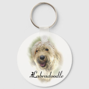Labradoodle Lovers Gifts Keychain