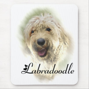 Labradoodle Lovers Gifts Mouse Pad