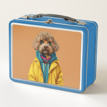 Labradoodle lunch box