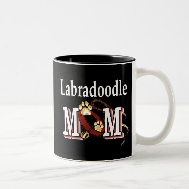 Labradoodle Maman Mug (Droit)