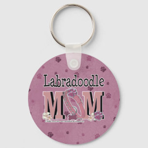 LabraDoodle MOM Keychain