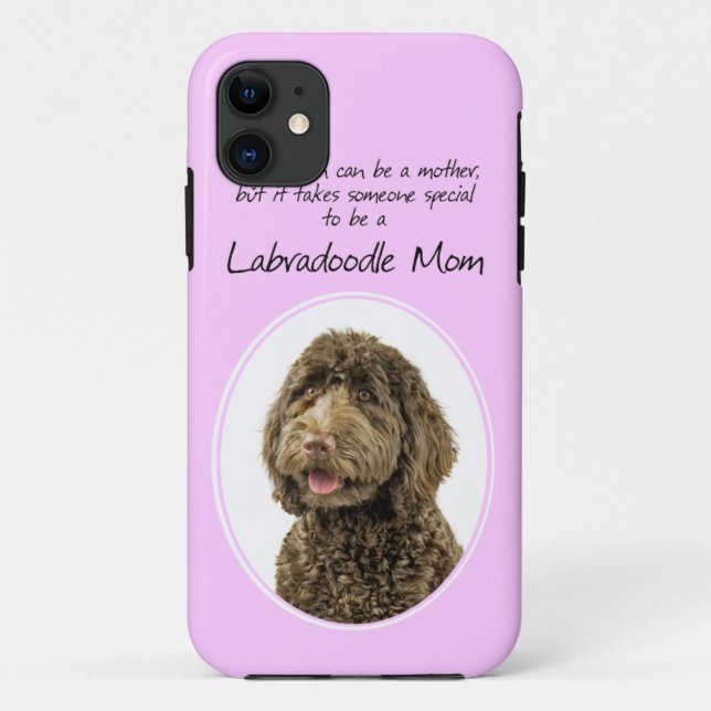 Labradoodle Mom Smart Phone Case (Back)