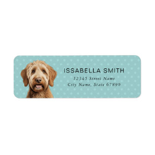 Labradoodle Return Address Label