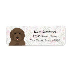 Labradoodle Return Address Labels