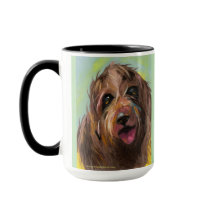 Labradoodle | Two-Tone Mug, 15 oz