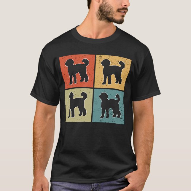 Labradoodle Vintage  4 T-Shirt (Front)