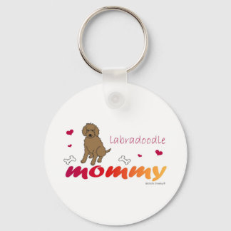 LabradoodleChoco Keychain