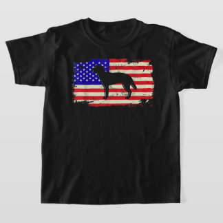 Labrador American Flag Dog Lover Retriever Gift Wo T-Shirt