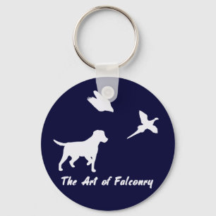 Labrador and Falconry Keychain
