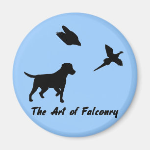 Labrador and Falconry Magnet