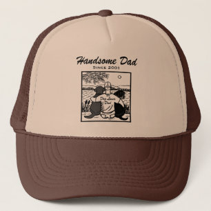 Labrador and Rotti and Dad Trucker Hat