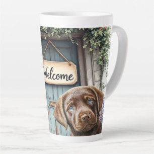 Labrador Ceramic Latte Mug