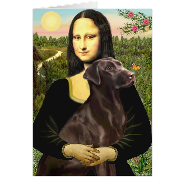 Labrador (Chcolate) - Mona Lisa (Devant)